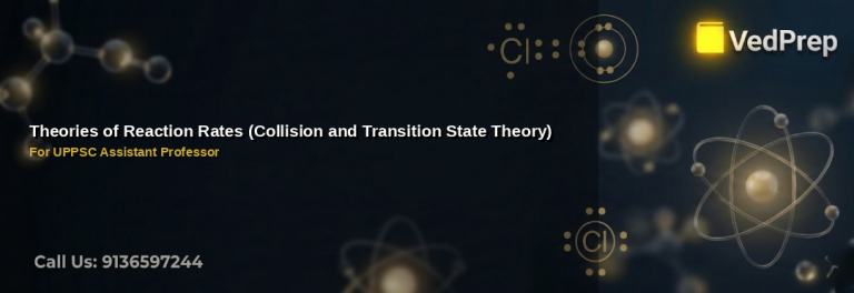 Illustration showing collision theory and transition state theory for reaction rates theories comparison