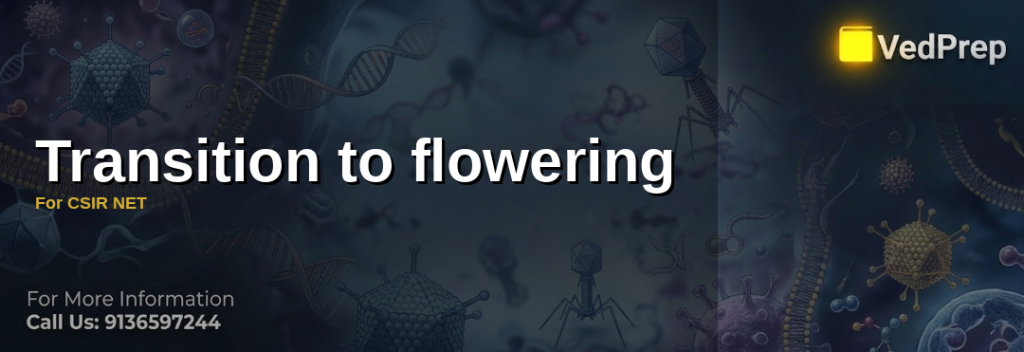 Transition to Flowering
