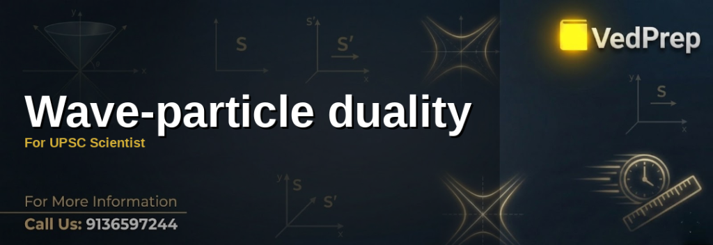 Wave-particle duality explained: quantum mechanics principles for UPSC Scientist preparation