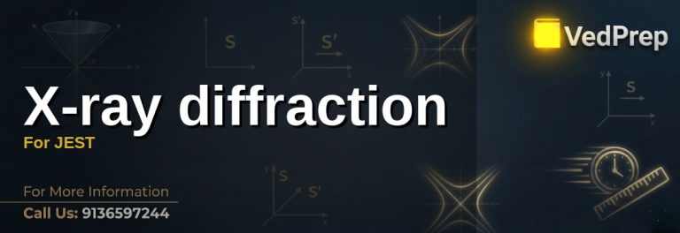 x-ray diffraction For JEST explained – VedPrep exam preparation guide