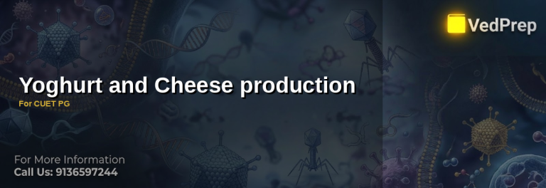 Yoghurt and Cheese production for CUET PG