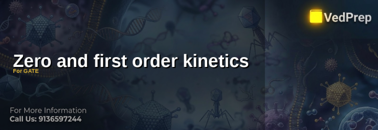 Zero and first order kinetics