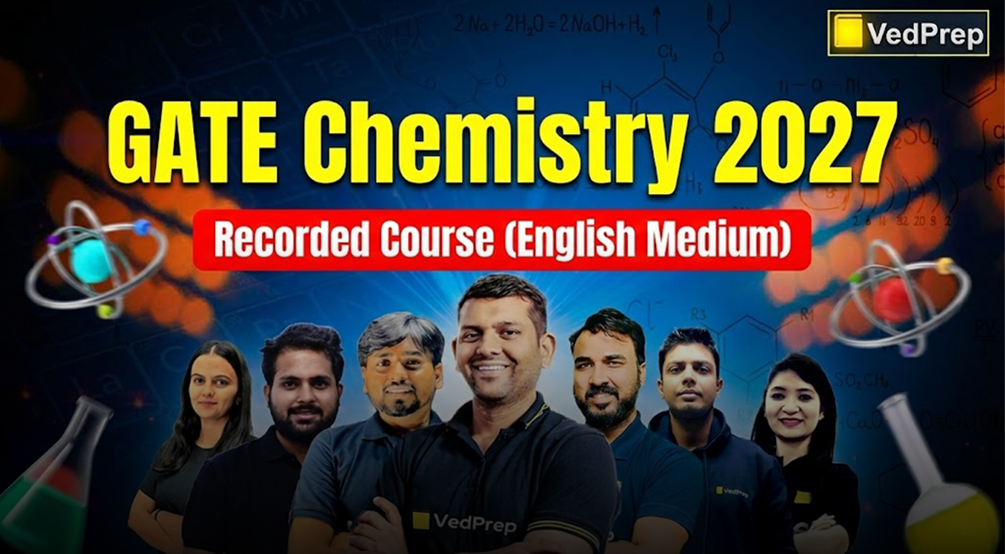 GATE Chemistry 2027: Recorded Course (English Medium)