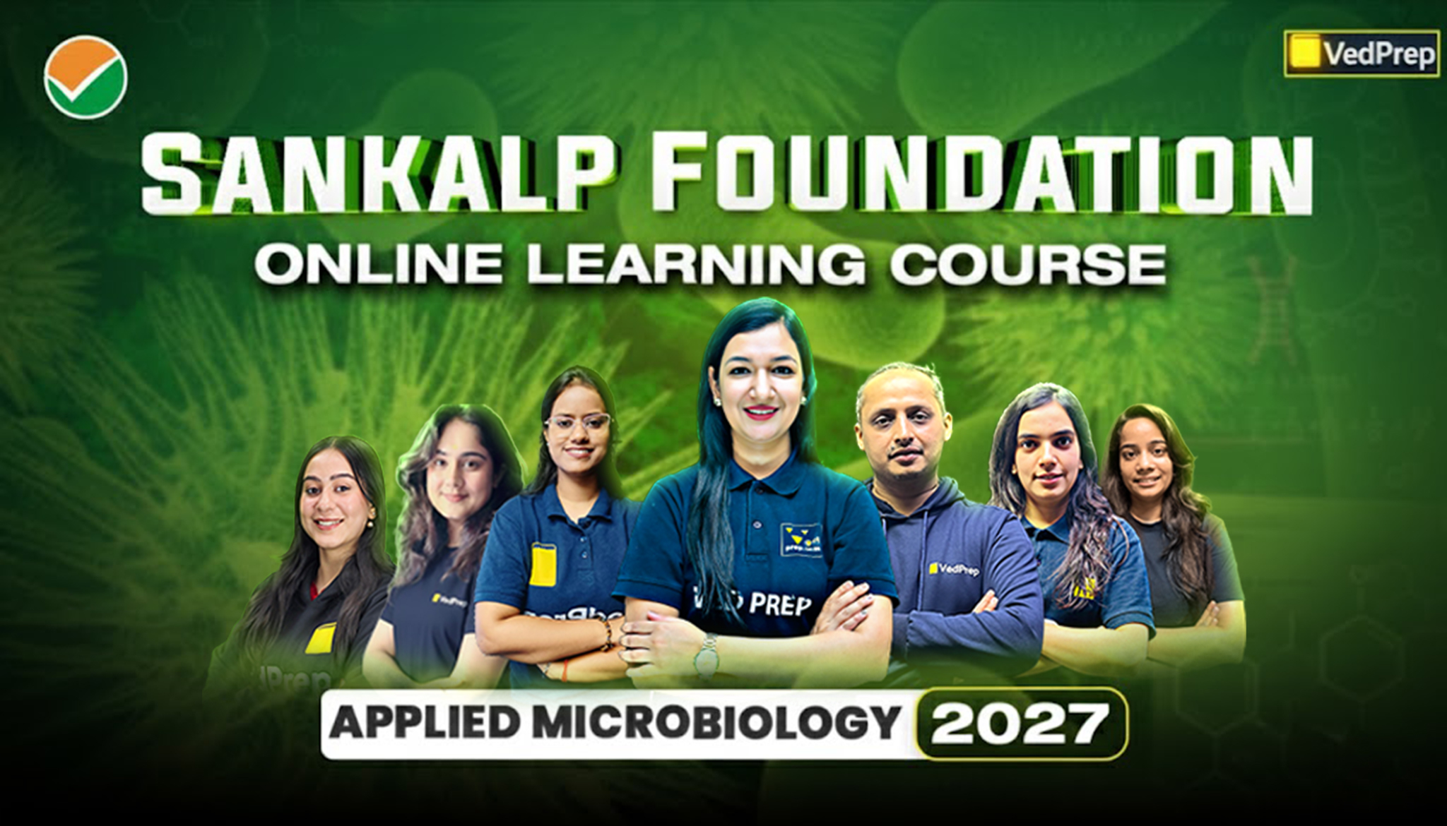 CUET PG Applied Microbiology 2027: Sankalp 2.0 Foundation Online Learning Course