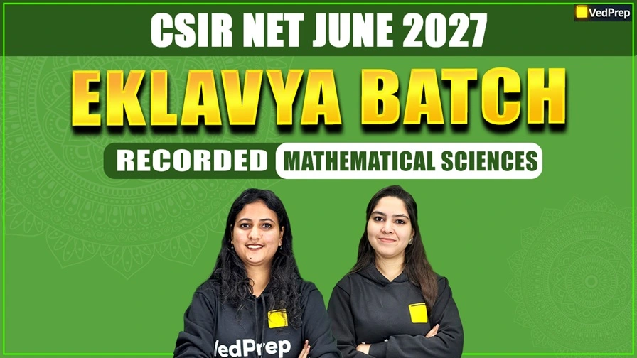 Eklavya BATCH CSIR NET Mathematical Sciences June 2027: Complete Recorded Course