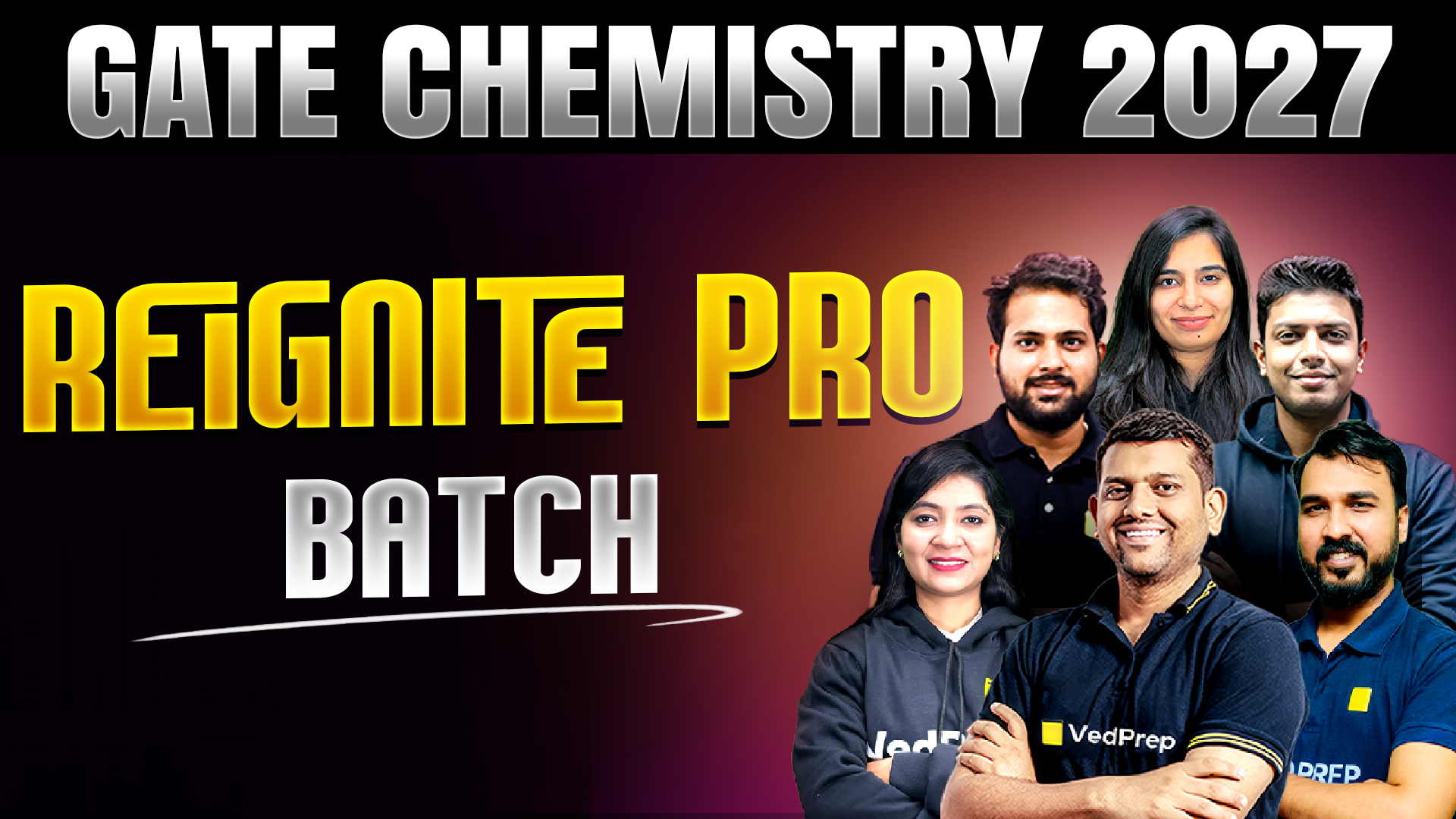 GATE Chemistry 2027: Reignite Pro Batch