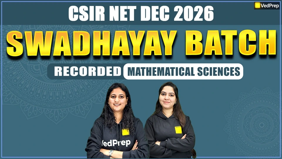 Swadhyay BATCH CSIR NET Mathematical Sciences Dec 2026 Complete Recorded Course