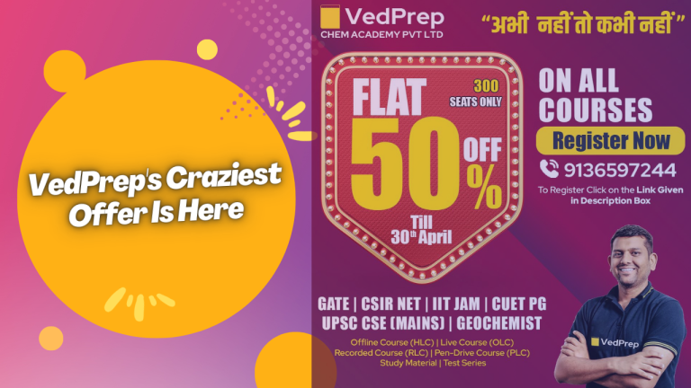 VedPrep’s Craziest Offer Is Here: Flat 50% Off On All Courses