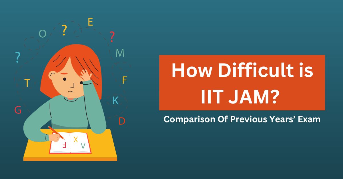 How Difficult is IIT JAM? Comparison Of Previous Years’ Exam